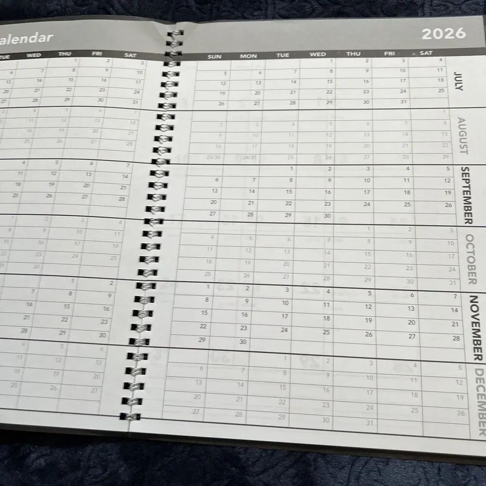 Sherwin-Williams 2026 Monthly Planner Blue